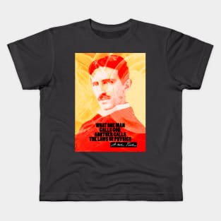 Nikola Tesla Quote 5 Kids T-Shirt